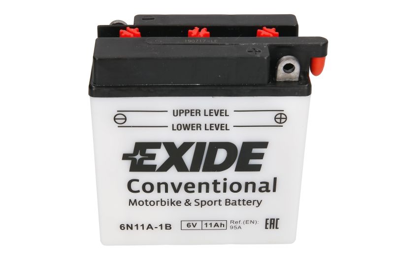 EXIDE starter battery MZ/MUZ ETS 250, 125, 150, 150/1, 125/1 69-73, TS 250, 150, 125, 250/1 69-00 (B0049M9UXS, 6N11A-1B, 4542, 6N11A-1B, 6N11A-1B, 6N11A-1B)